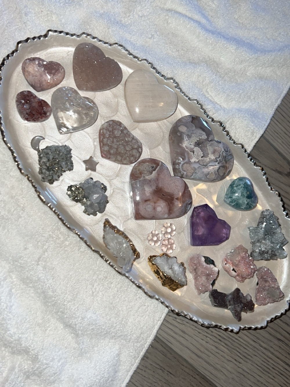 Crystal collection set, high end crystals